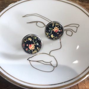 Floral Stud Earrings